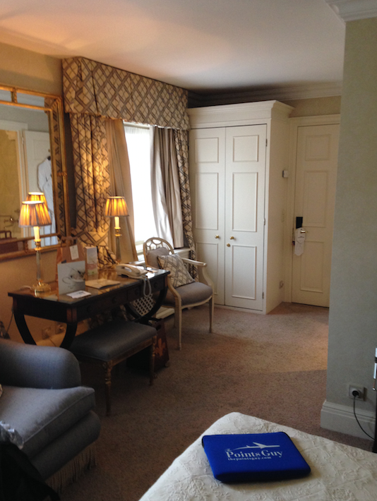 Alternate view of Room 501, Hotel Stanhope, Brussels,