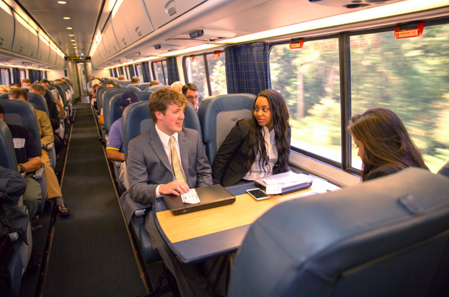 Acela first-class service on Amtrak (photo by Amtrak)