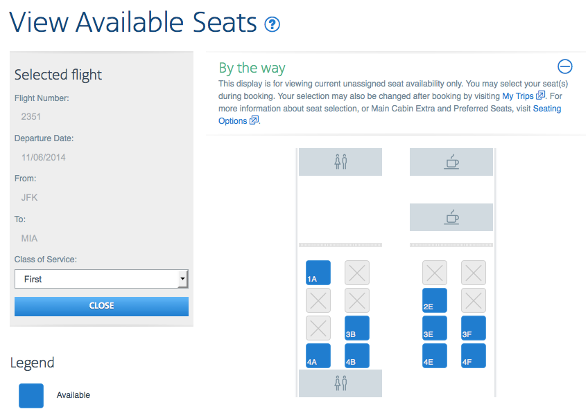 This 757 from JFK-MIA will have American's international business class on board.