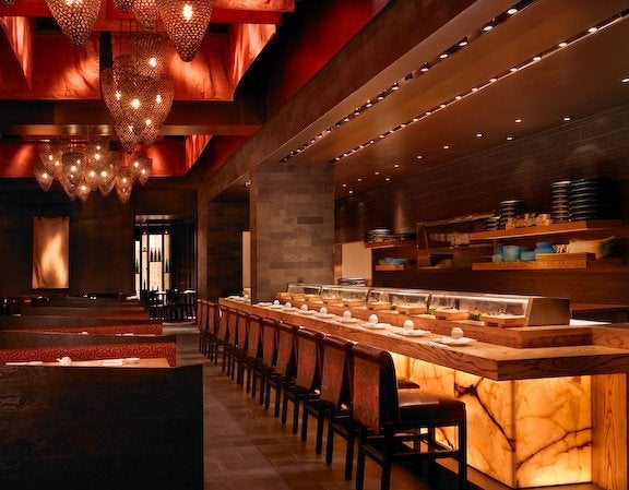 Nobu Waikiki offers a variety of sushi options.