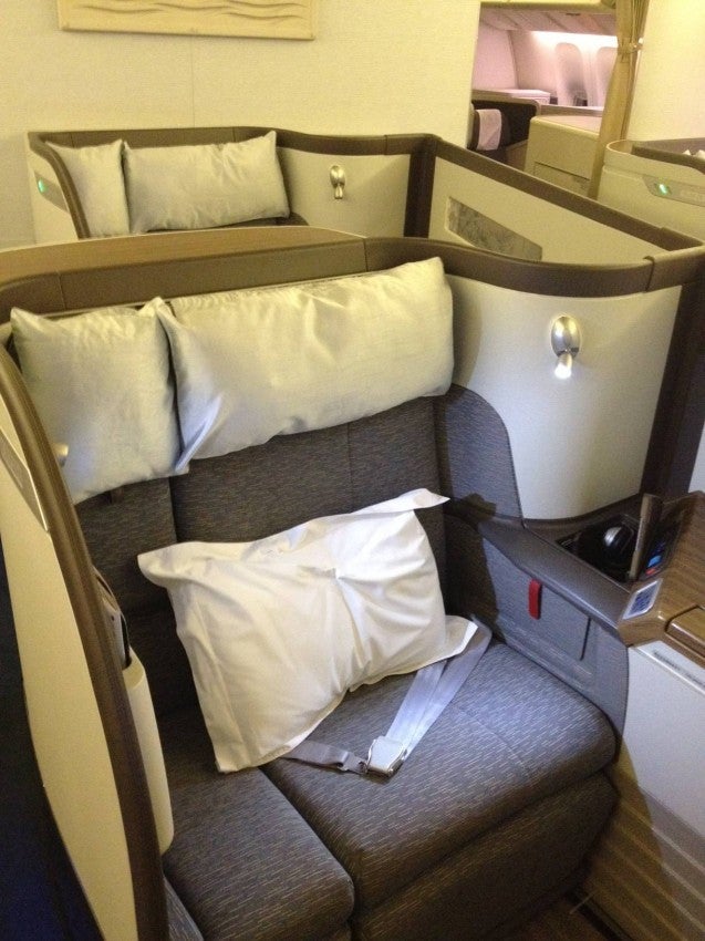 With this promo, you'd only need 140,000 Avios to fly roundtrip on Cathay first class.