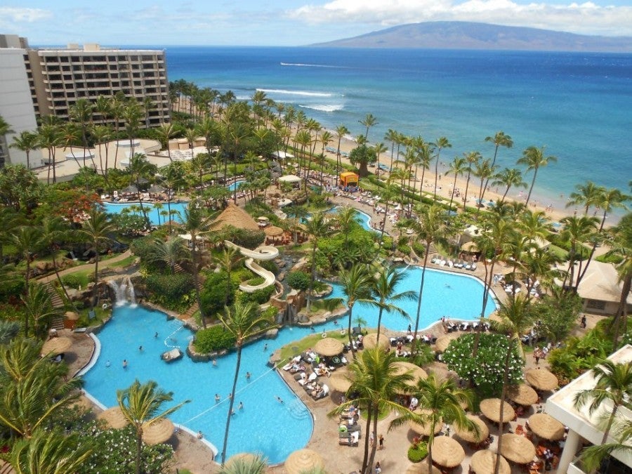 The Westin Maui was the most popular hotel for SPG point redemptions in 2012.