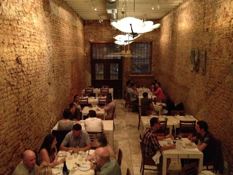 The dining room of Savoy Cabbage.