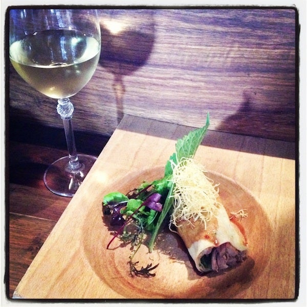 Duck crepe