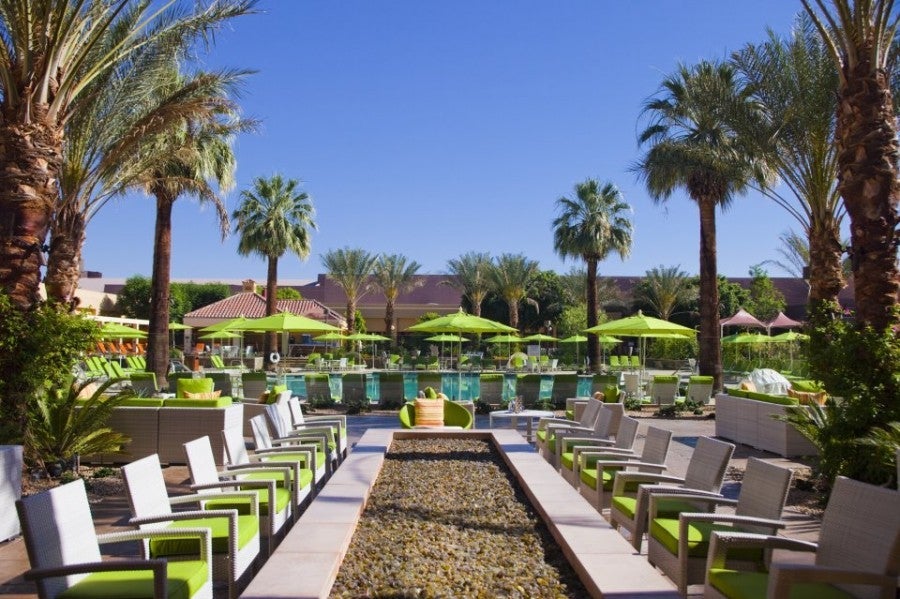 The Renaissance Palm Springs Hotel.