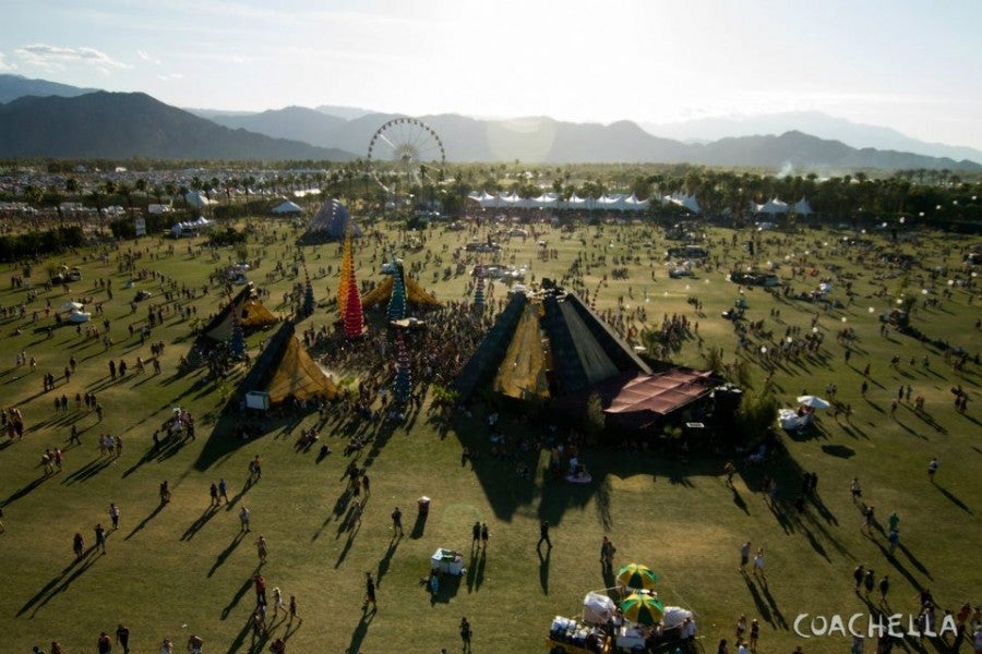 Thousands flock to the desert in April for the Coachella Music Festival.