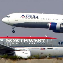 The Delta Northwest merger created the world's largest airline at the time.