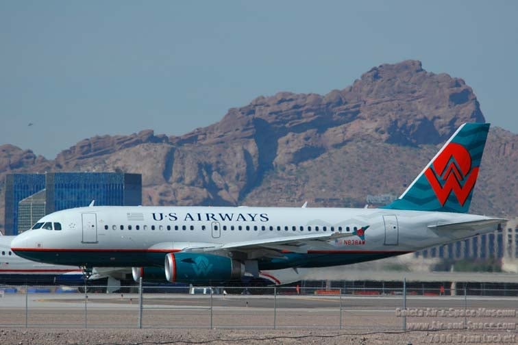 US Airways' last merger was with America West.