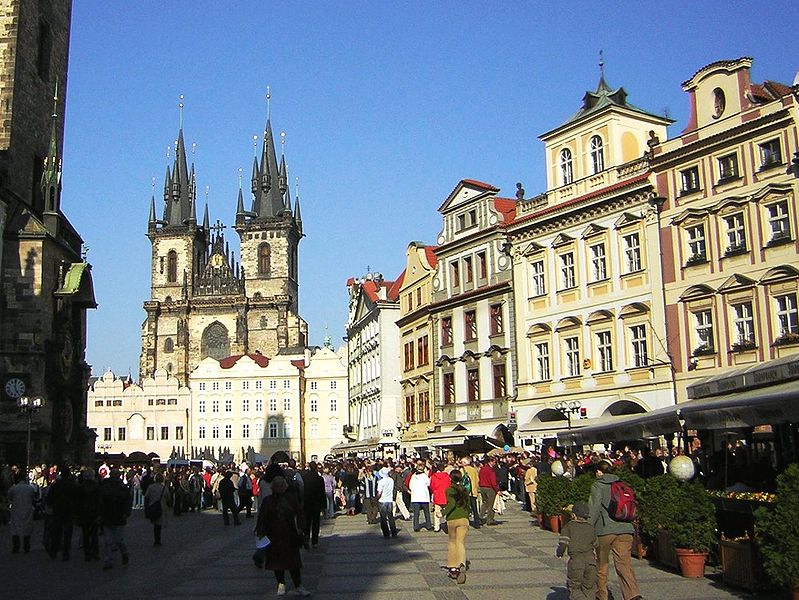 Prague's Old Town Square.