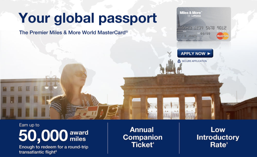 The Barclaycard Lufthansa Miles & More Premier World Mastercard 50,000 mile sign up offer ends June 30, 2013.