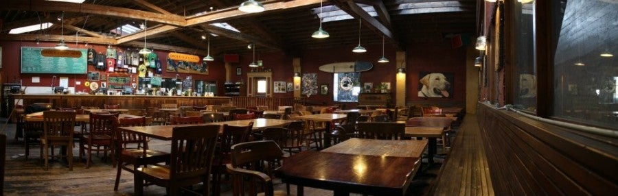 The Lucky Labrador Brew Pub.