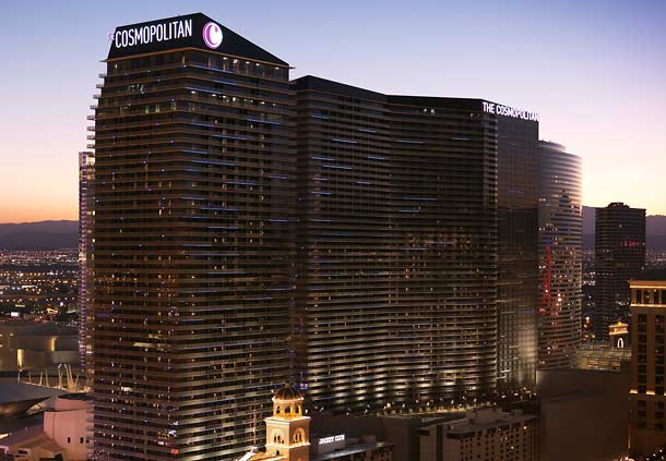 The Cosmopolitan is one of the newer properties in Vegas.