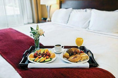 I just want to enjoy breakfast in the comfort of my room.