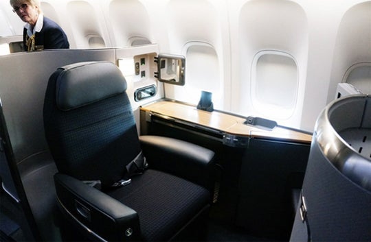 American 777 First Class