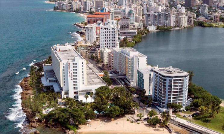 The expansive Condado Plaza Hilton.