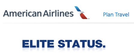 American Airlines made an announcement today regarding changes to acquiring elite status. 