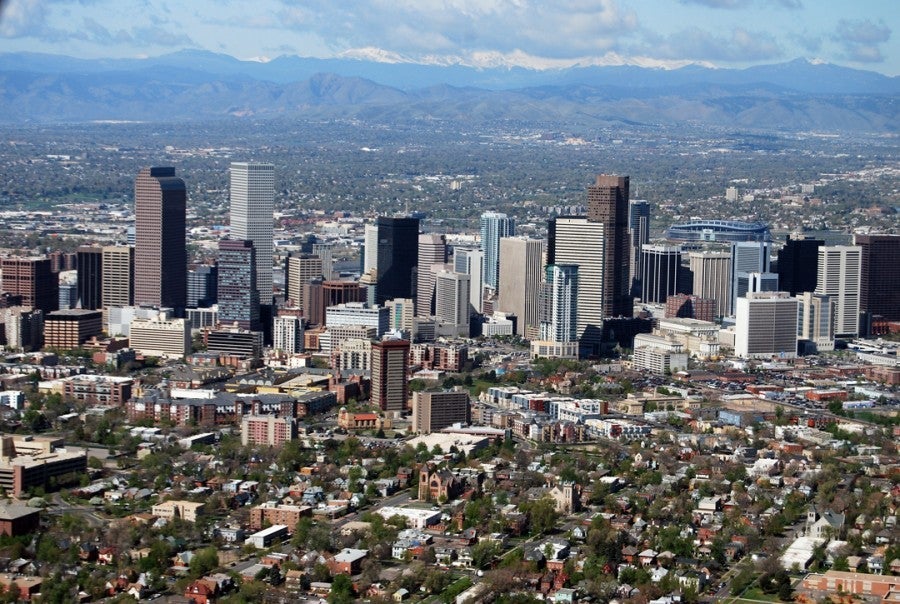 A view of Denver.