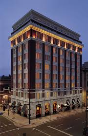 The Facade of the Hotel Teatro in Denver.