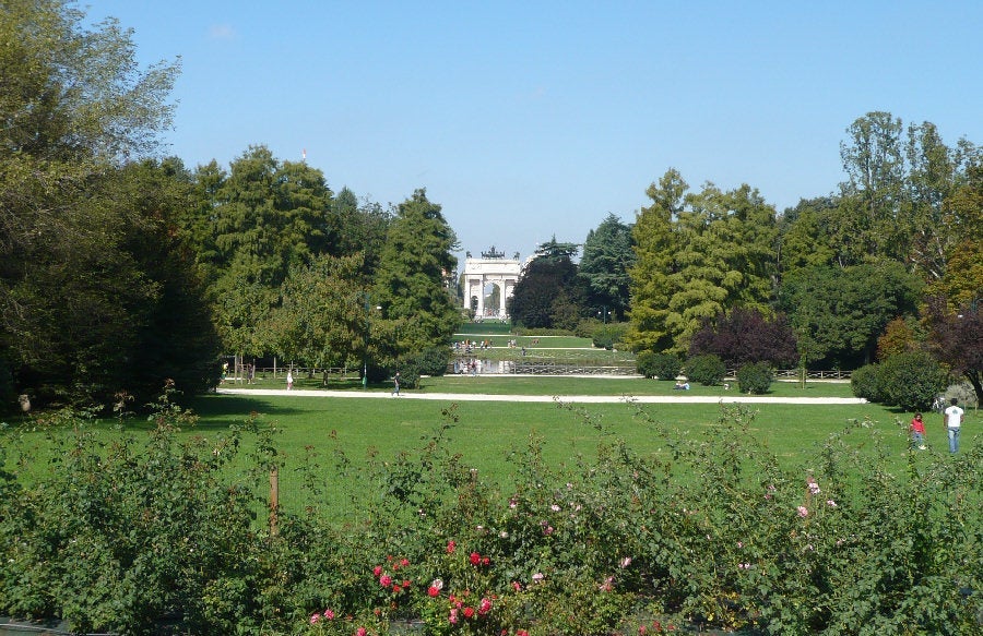 Relax in the Parco Sempione.