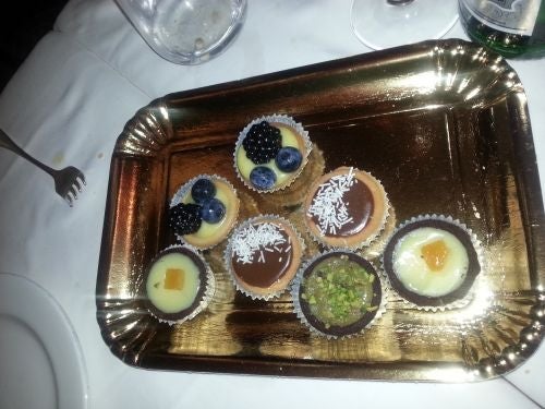 Delicious Italian desserts at Da Giacomo.