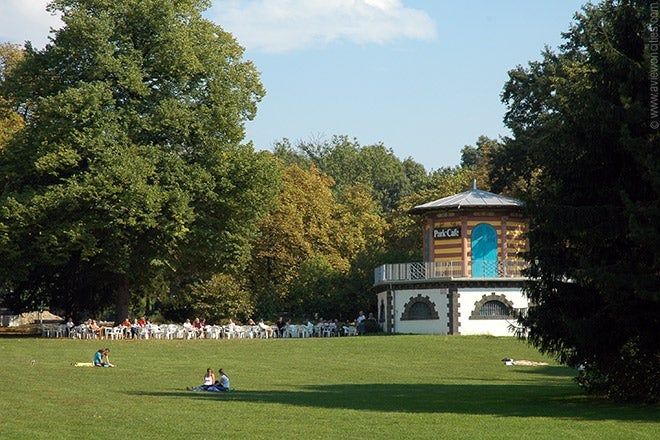 Gruneburgpark in Frankfurt.