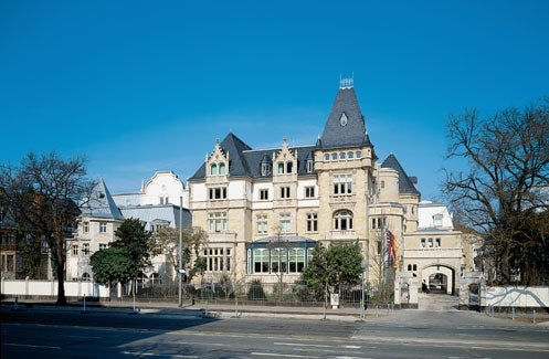 The Villa Kennedy in Frankfurt.