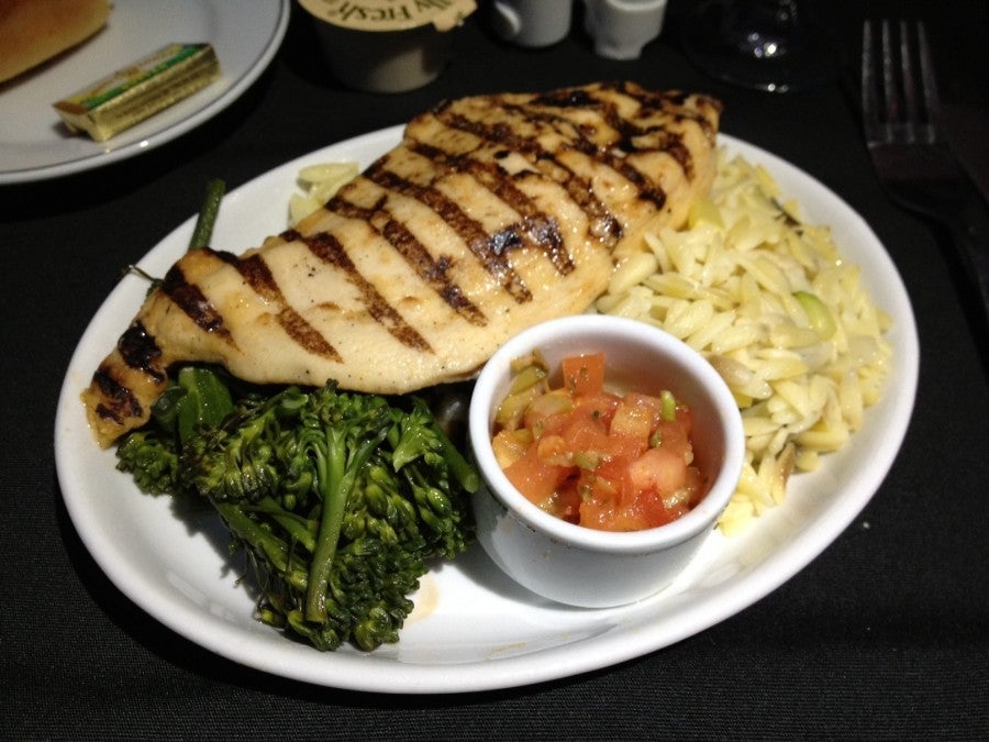 I got the chicken.