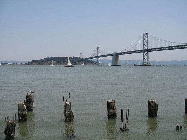 San Francisco Bay from the Embarcadero