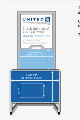 Better start measuring your bags!