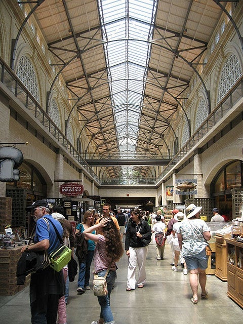 Interior of the Ferry Marketplace Building