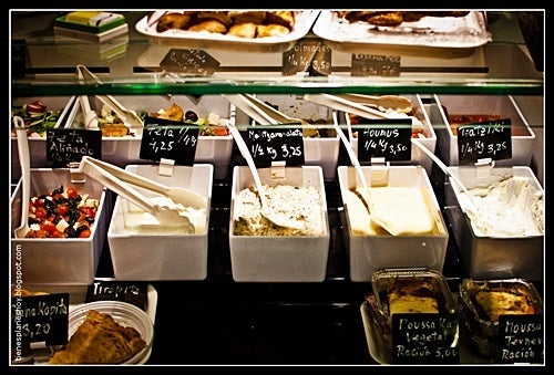 One of my favorites, the section of Greek tapas.