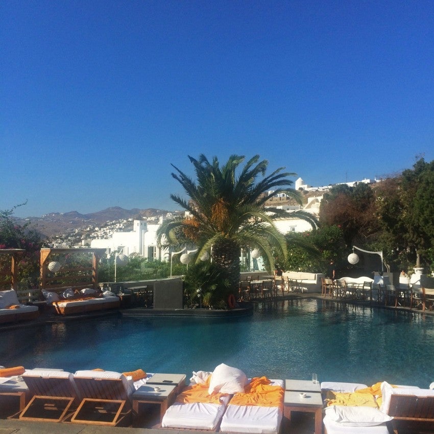 Ah, the Belvedere's pool