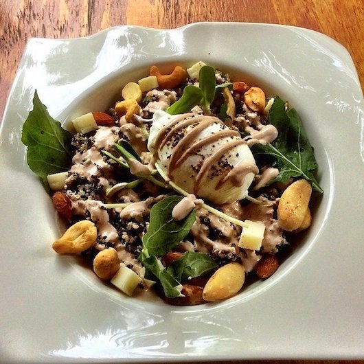 Dig into one of the delicious and creative salads at Bio Natural