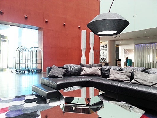 The lobby