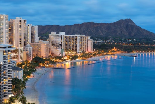 The shores of Honolulu. Photo courtesy Shutterstock.