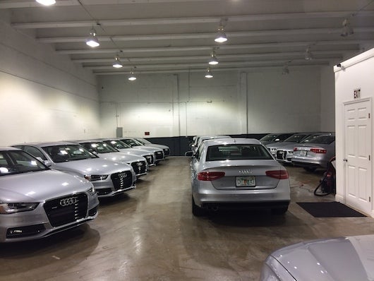 MIA's inventory of Audi A4s.