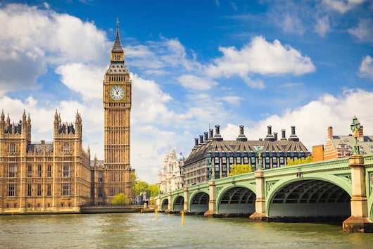 The iconic Big Ben in London. Photo courtesy of Shutterstock.