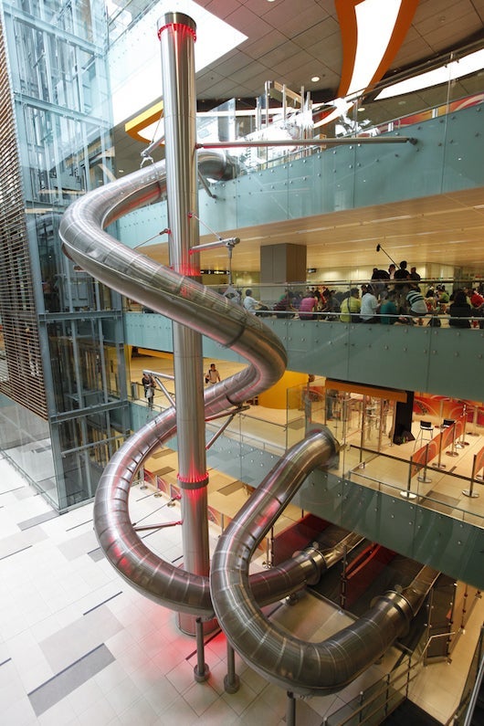 The famous slide in T3 of SIN