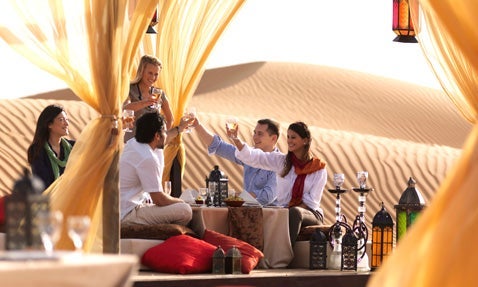 Tour company Arabian Adventures is just one provider of Dubai-area sand safaris.