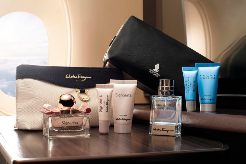 First Class Amenity Kit - Courtesy of Singapore Airlines