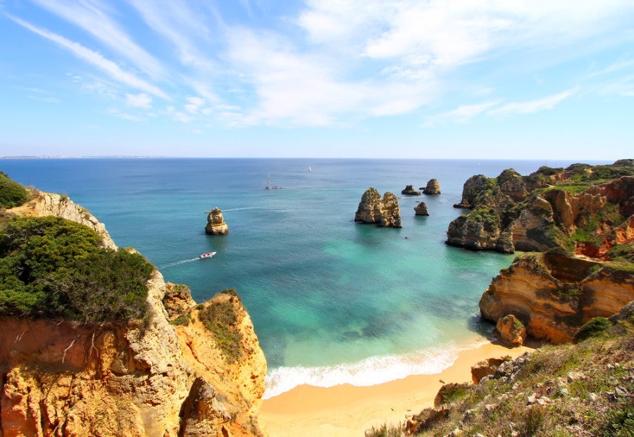 Lagos has some incredible cove beaches. Photo courtesy of Shutterstock.