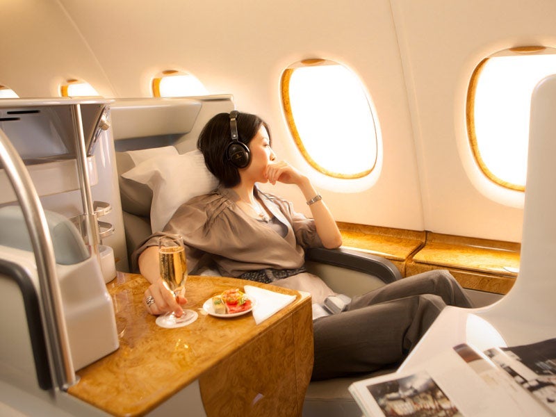 You can also use your Alaska miles on Emirates business-class awards.