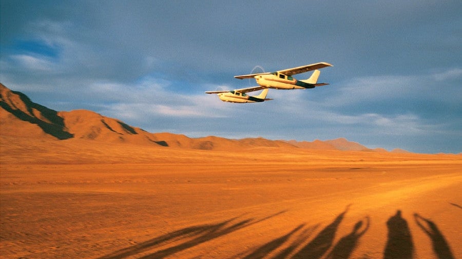 Wolwedands flight