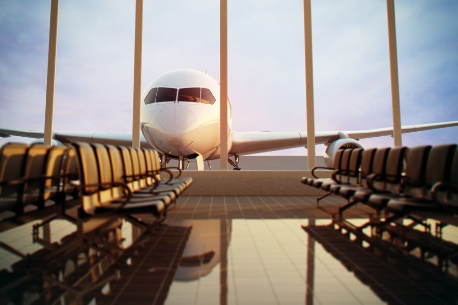Airport customers cast their votes using factors such as cleanliness, lines, and staff. Photo courtesy of Shutterstock.