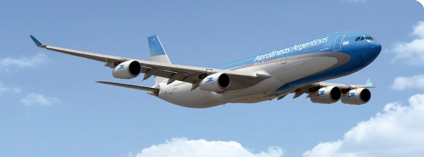 Aerolineas Argentinas is part of SkyTeam.