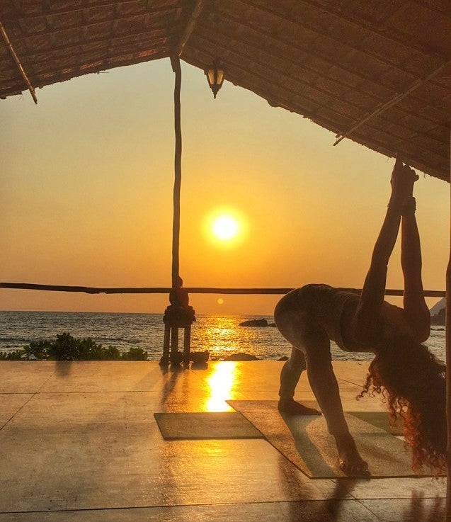 Do something cool, like an Ashtanga Yoga class at Little Cove Yoga Retreat with Nadia Moon Yoga. Photo courtesy of Rachel Wasserman.