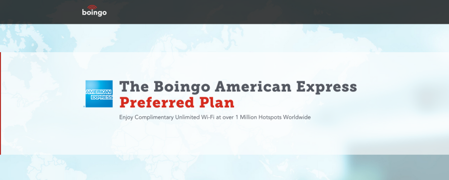 If you hold the Amex Platinum, the new partnership between Boing and American Express gives you free internet at over a million hotspots worldwide.