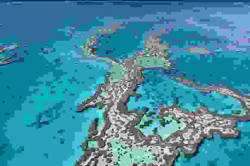 The Great Barrier Reef. (Photo courtesy Shutterstock.)