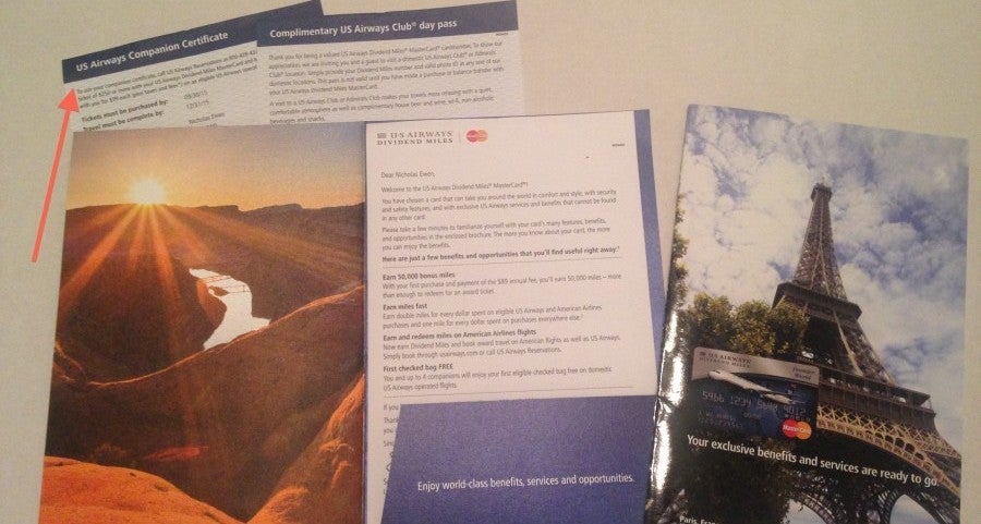My welcome packet arrived a few weeks ago, and I wasted no time redeeming my companion certificate!