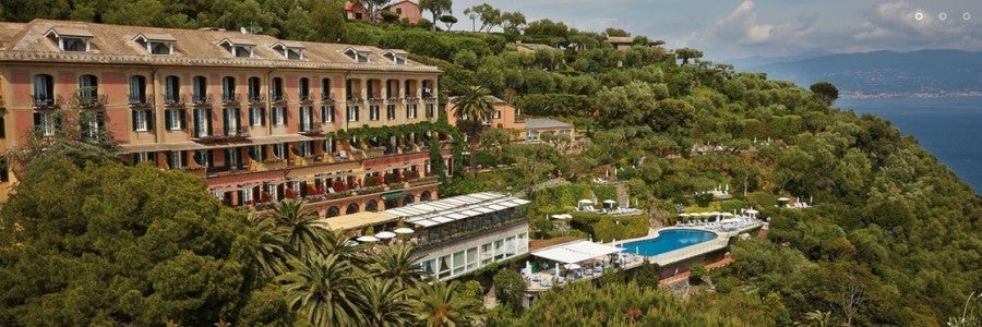 The beautiful Belmond Splendido hotel in Portofino
